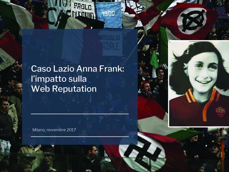 Caso Lazio Anna Frank: l’impatto sulla web reputation