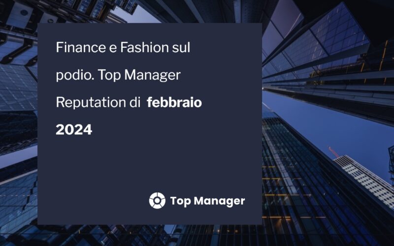 Top Manager Reputation: Messina, Orcel e Armani sul podio